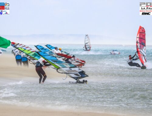Vincent Valkenaers Takes Lead at Prince of Speed International Speed Windsurfing World Championships